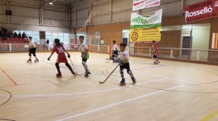 El benjamí va empatar contra el Girona CH