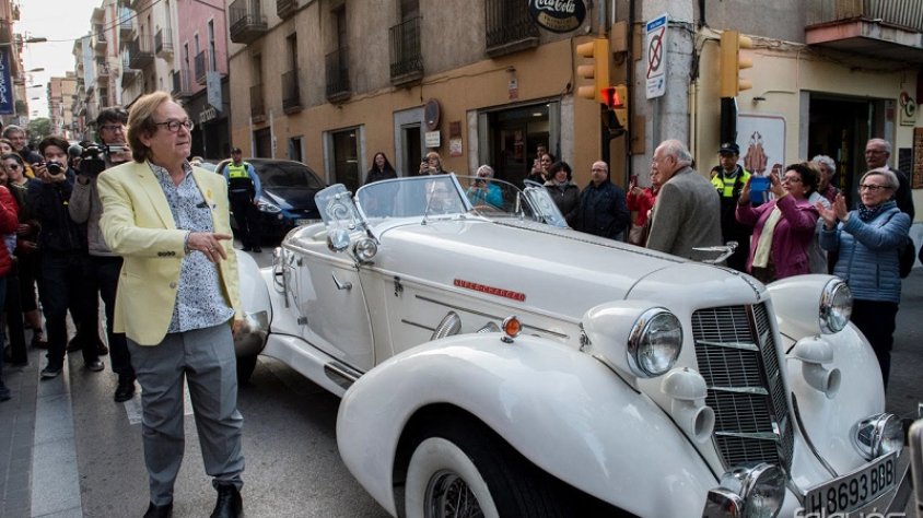 Arribada triomfal al carrer Sant Pau