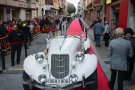 Un cotxe de Clàssics Agullana, protagonista de la inauguració del cinema Las Vegas de Figueres