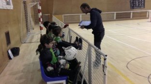 El prebenjamí A va guanyar el CP Blanes Atlètic