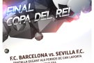 La Penya d'Amics del Barça muntarà dissabte una pantalla gegant per seguir la final de la Copa del Rei