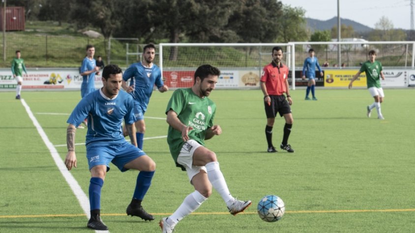 Imatge del partit d'anada