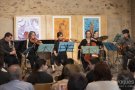 Els professors de l'escola de música ofereixen un concert als Porxos de Can Laporta