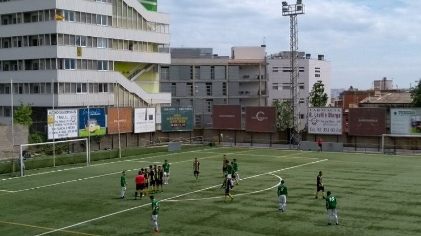 Un instant del partit