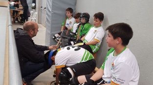 El benjamí va guanyar per la mínima a Banyoles