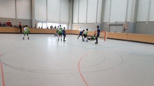El benjamí va guanyar per la mínima a Banyoles