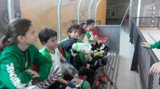 El prebenjamí A va guanyar una part i va empatar les altres dues a Girona