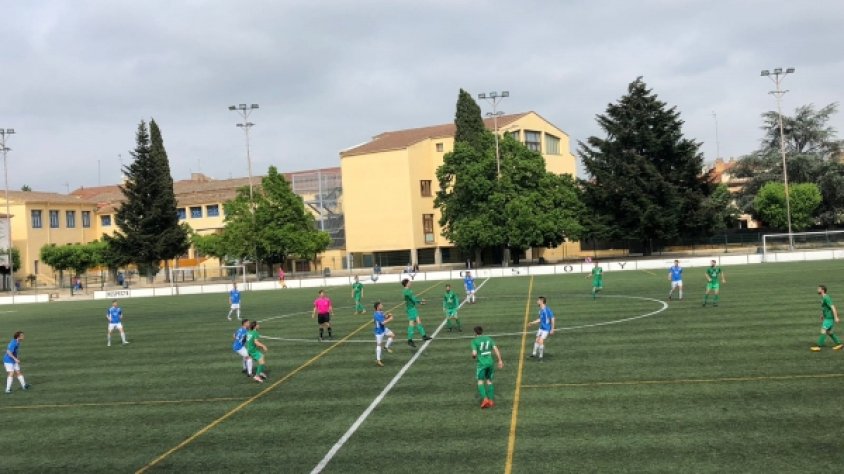 Un instant del partit