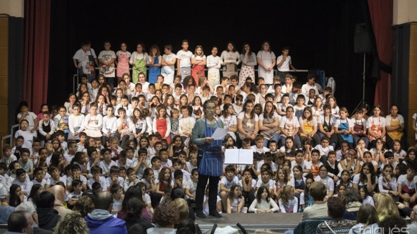 La representació es va fer a la sala de la Societat de la Jonquera