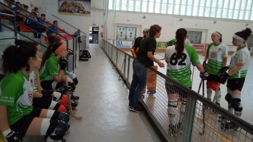 El sènior femení va empatar a Mataró