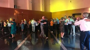 La festa es va tancar amb un ball