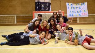 El CP Vic va guanyar la primera final, de la categoria FEM12