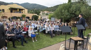 L'acte es va fer al Celler Vinyes dels Aspres