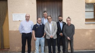 El president va visitar la Casa de la Vila
