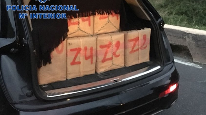 El cotxe que transportava la droga