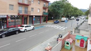 Al centre urbà la circulació hi és densa però fluïda