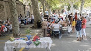 La trobada es va fer a la plaça de l'Ajuntament