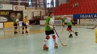 Les fèmines van disputar un gran partit a Igualada