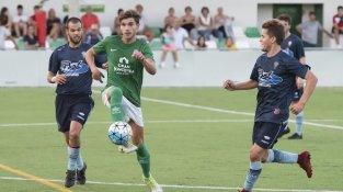 Arnau Garcia va anotar l'únic gol del partit