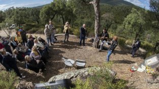 Un instant de la trobada