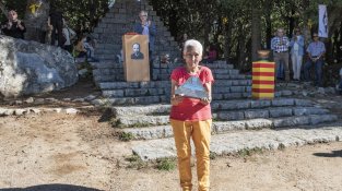 Aïda Lorenzo amb el guardó