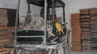 El vehicle, abans de la restauració