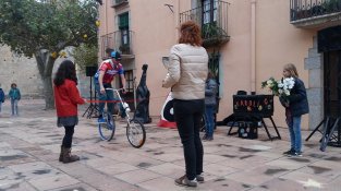 A Agullana el protagonista va ser el professor Karoli