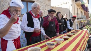 La trobada va acollir colles d'arreu de Catalunya i va omplir els carrers del municipi
