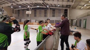 El benjamí B ha perdut a Salt