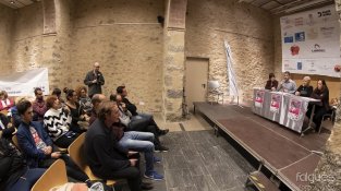 La protagonista de la presentació d'enguany va ser Mireia Vera