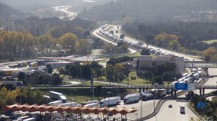 L'AP-7 ha estat tot el dia col·lapsada