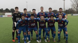 El Llagostera B es va avançar i la UE La Jonquera va empatar abans del descans