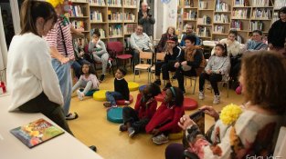 L'acte va comptar amb la participació del pallasso Roc