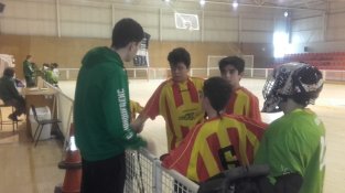 El benjamí A va guanyar el derbi al benjamí C