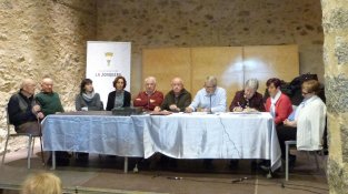 La mesa presidencial