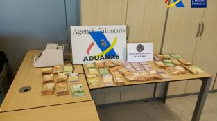 El material comissat, a disposició judicial