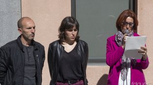 Al migdia es va llegir un manifest