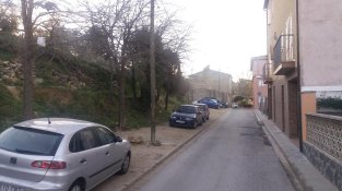 Espai on s'habilitarà l'aparcament