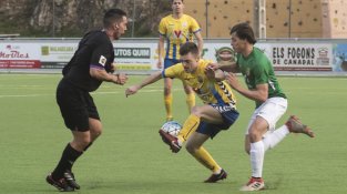 Els verd-i-blancs van jugar bona part del partit amb 10