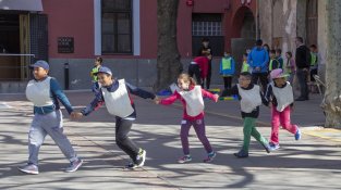 Els alumnes de 4t d'ESO de l'institut van fer de voluntaris
