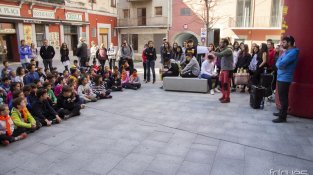 Els alumnes de 4t d'ESO de l'institut van fer de voluntaris