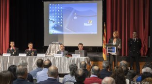 L'acte va estar presidit per l'alcaldessa, Sònia Martínez