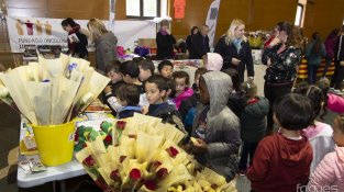 Les parades es van muntar sota cobert