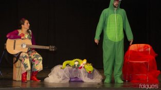 Les parades es van muntar sota cobert