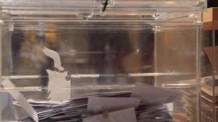 Un instant de la jornada, a la Jonquera