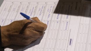 Un instant de la jornada, a la Jonquera