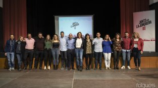 Durant l'acte van anar intervenint tots els membres de la llista