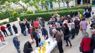 Després de l'acte hi va haver un refrigeri