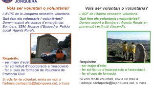 Díptic informatiu editat per l'Ajuntament