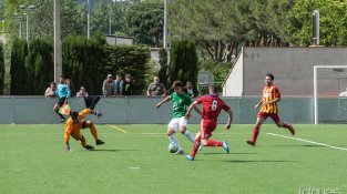 L'equip es va acomiadar de l'afició amb mostres d'agraïment